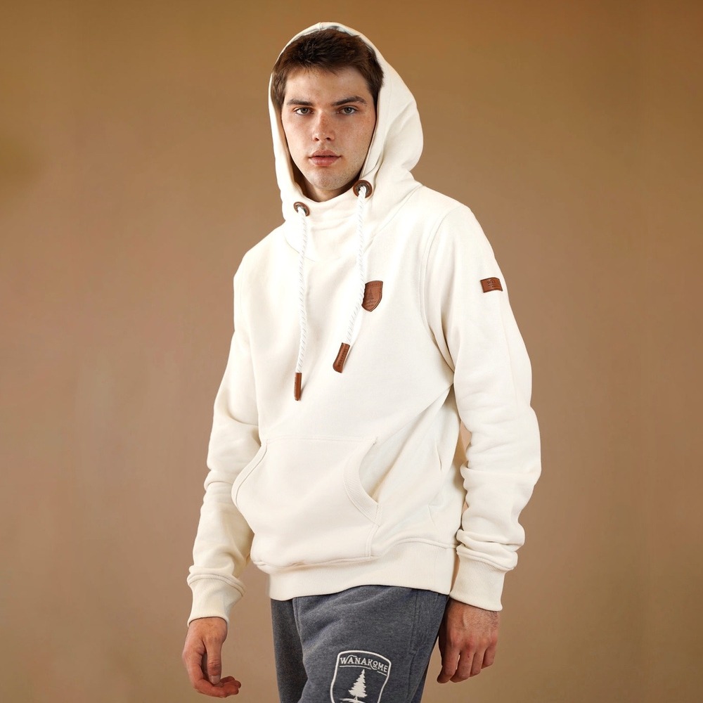 Wanakome | Cascade‎ Hoodie Off White Size S